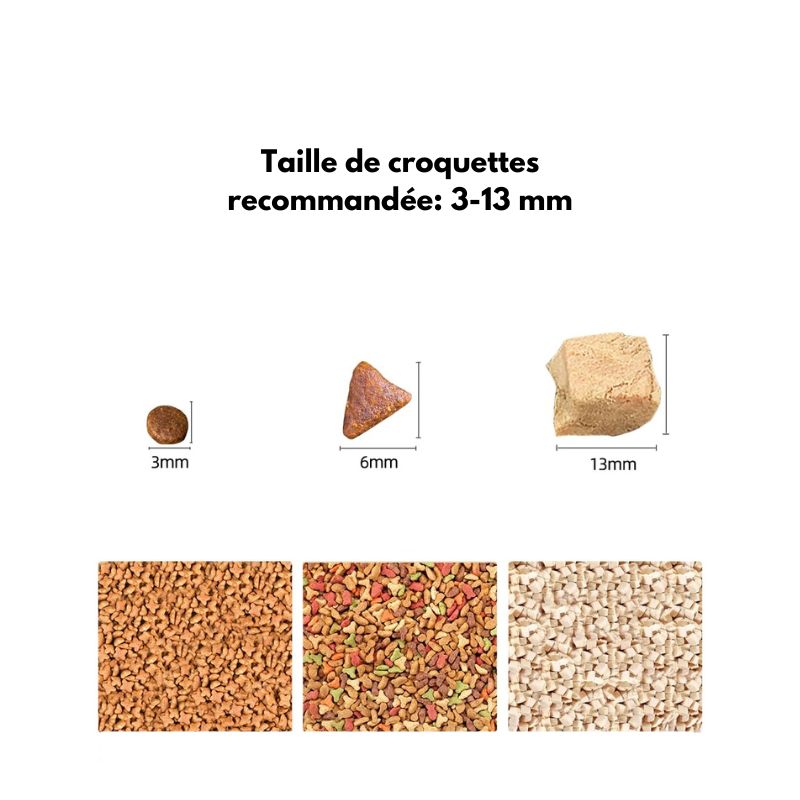 Distributeur de croquettes pour chat et chien